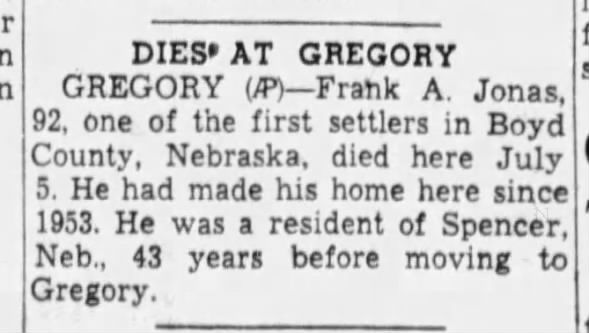 Clipping from Rapid City Journal